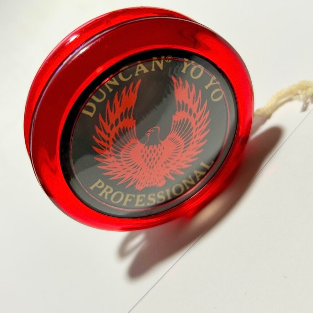 YO-YO VINTAGE 1971 DUNCAN ORIGINAL RED PHOENIX “PROFESSIONAL” YO-YO